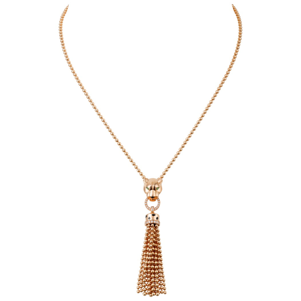KDY-N7424121 leopard head bite ring pendant