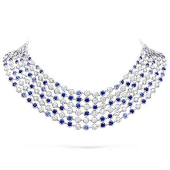 VCARP40J00 large blister necklace