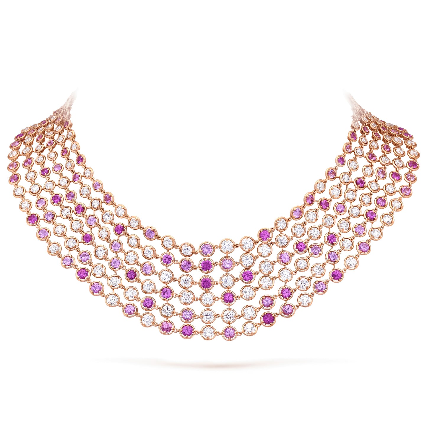 VCARP40J00 large blister necklace