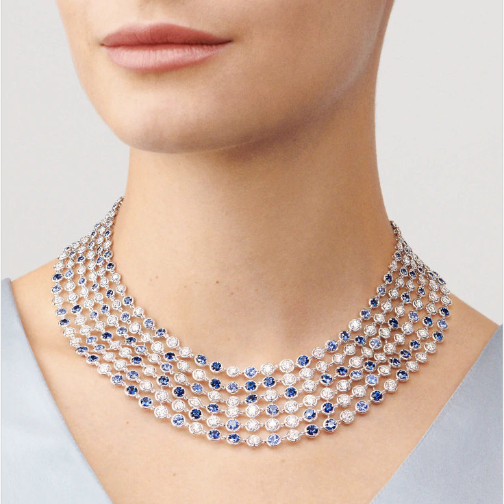 VCARP40J00 large blister necklace