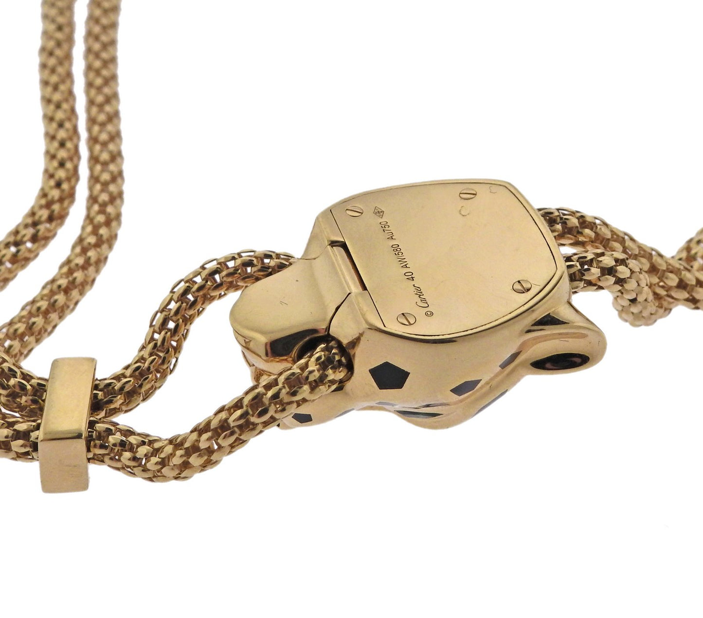 KDY-N7408338 leopard head bites round wire