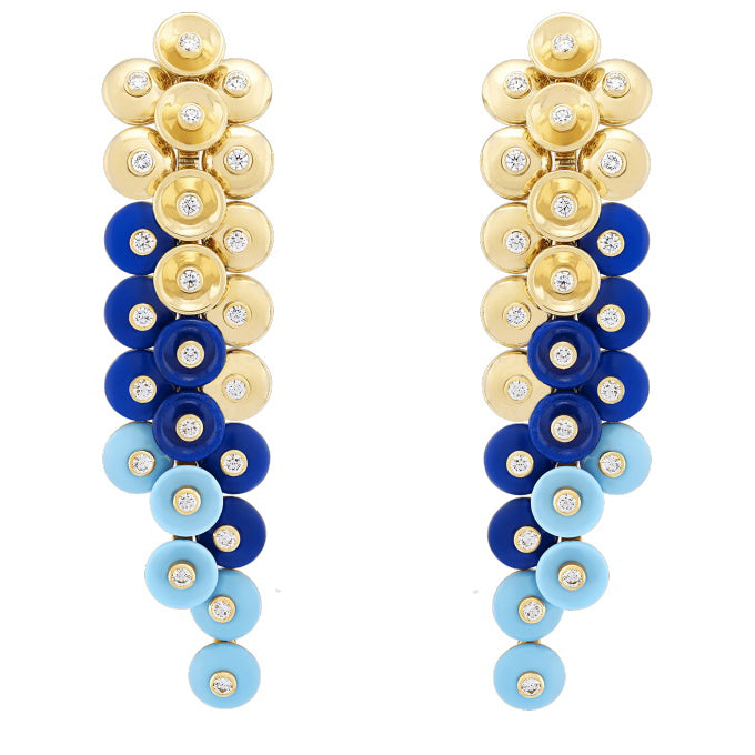 VCARO77300 abacus bead ear clip