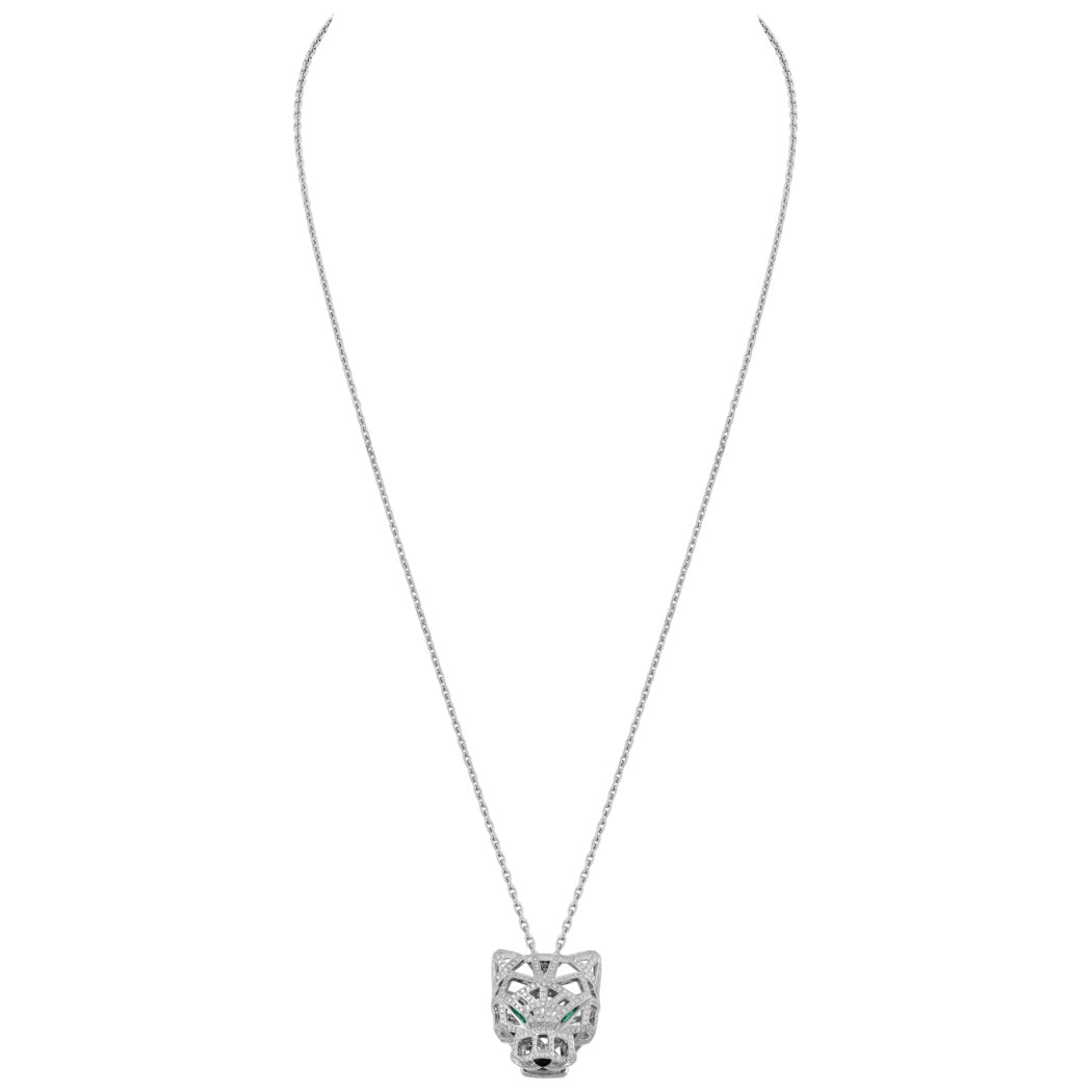 KDY-N7424209 front hollow mechanical leopard head