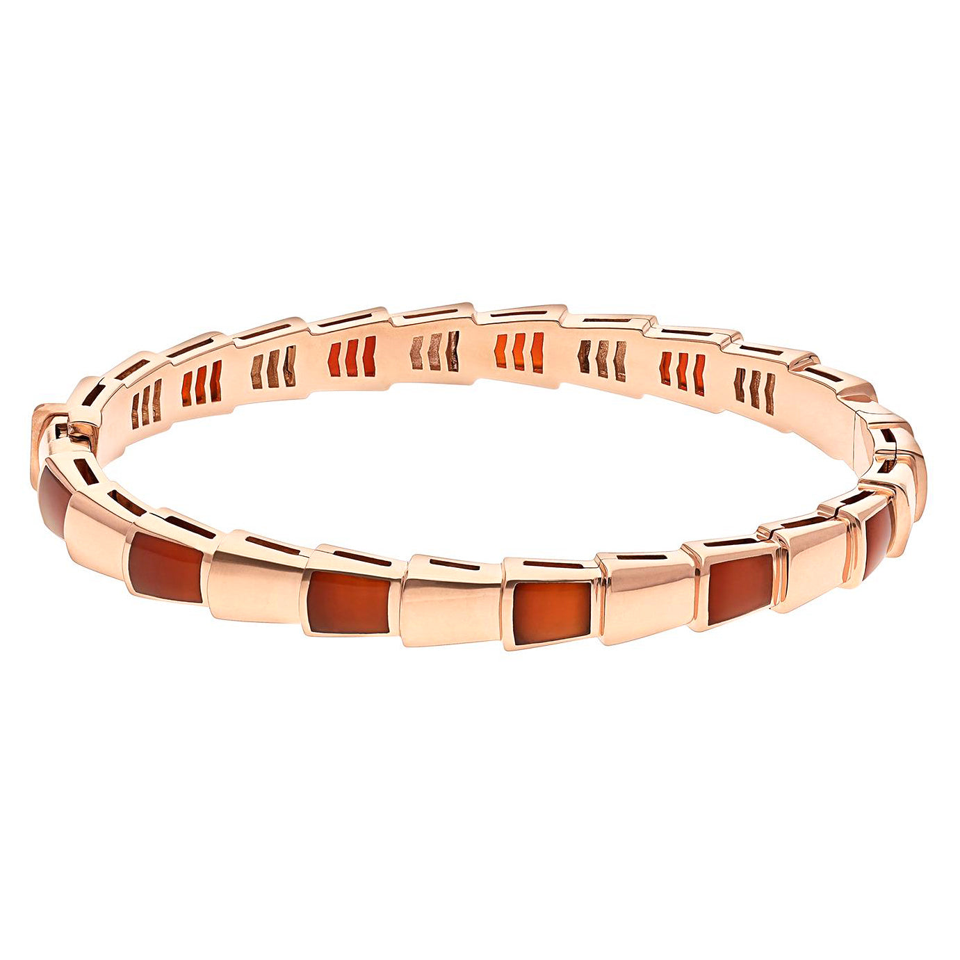 BGL-BR858338 straight half agate snake body bracelet
