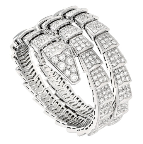 BGL-BR855118 snake full diamond double circle bracelet