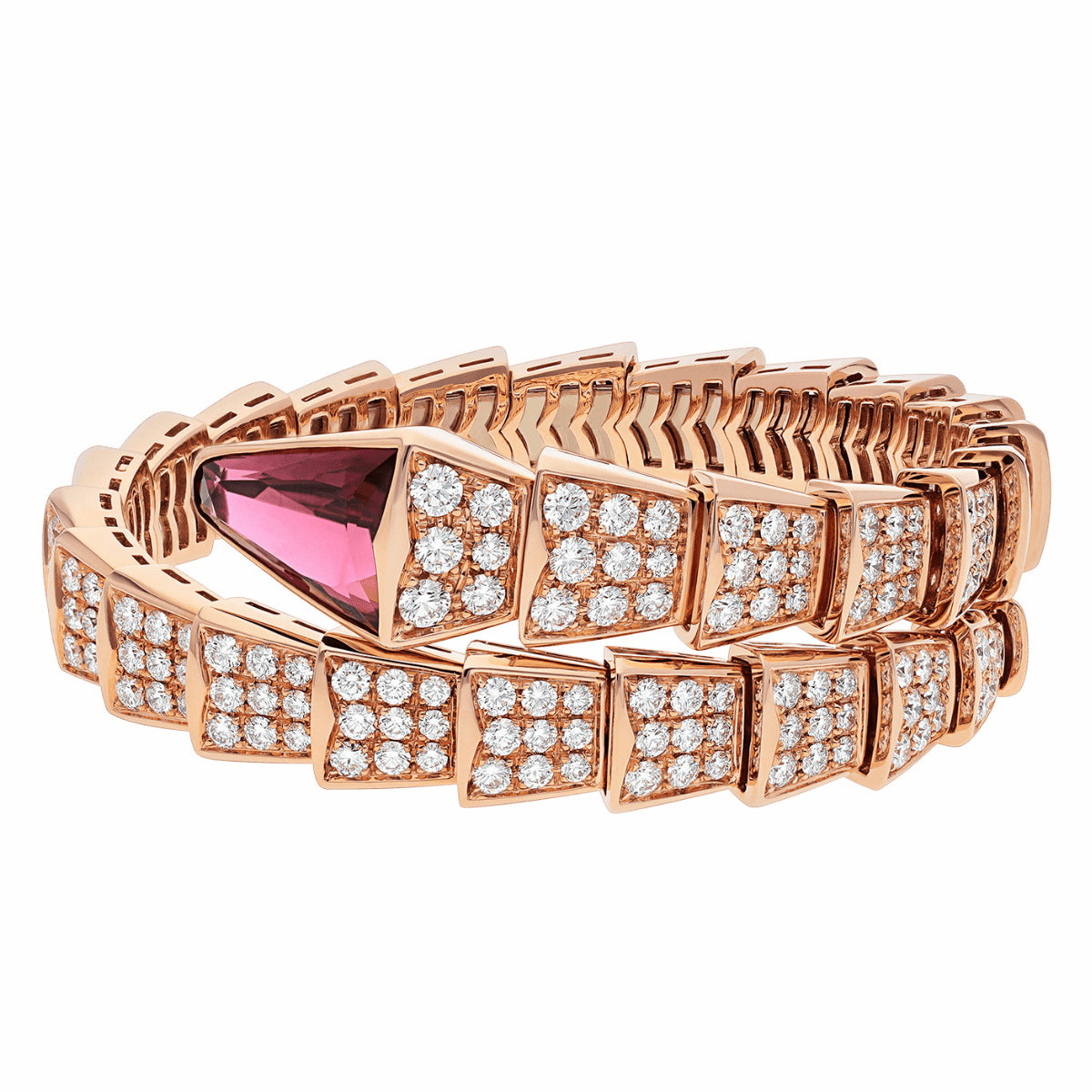 BGL-BR855196 snake full diamond agate ring bracelet