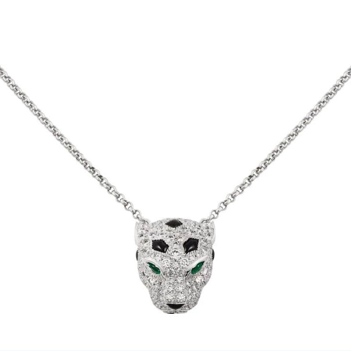 KDY-N7424341 leopard head pendant