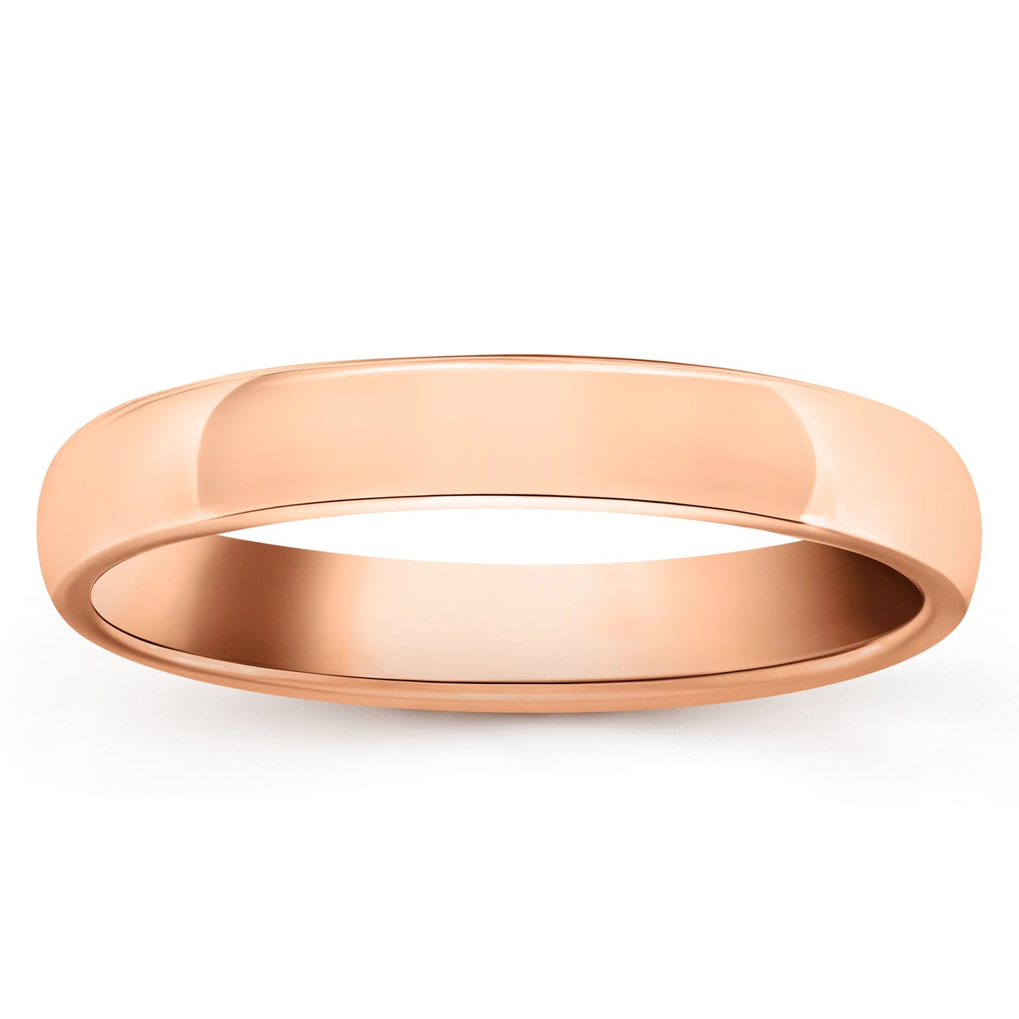 VCARO9Y300 3mm light gold bar ring 11.5#