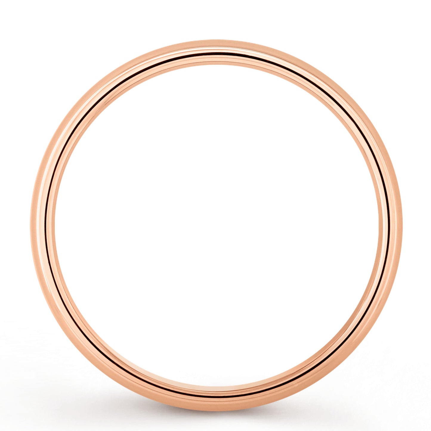 VCARO9Y300 3mm light gold bar ring 11.5#