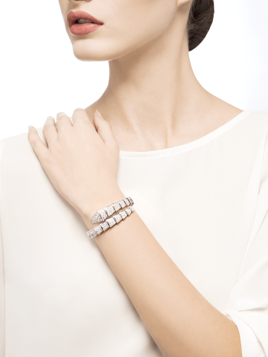 BGL-BR855231 snake full diamond ring bracelet