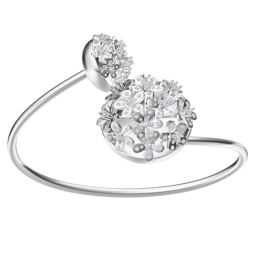 VCA16649101 double-headed flower bracelet