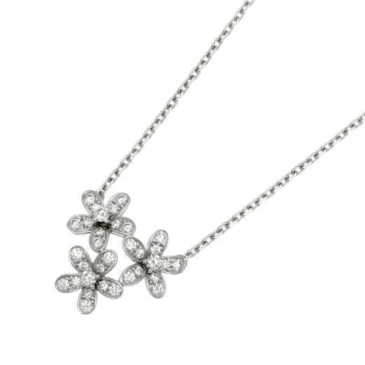 VCARB14900 18.8mm five-petal flower tether chain tether pendant
