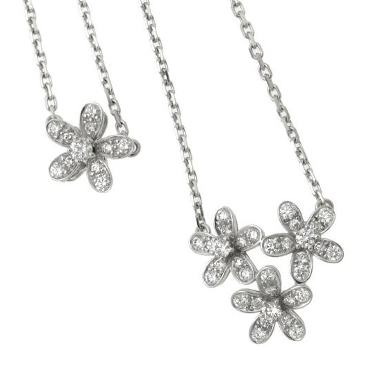 VCARB14900 18.8mm five-petal flower tether chain tether pendant