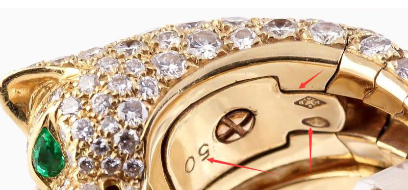 KDY-H5254400 activity rolled leopard ring