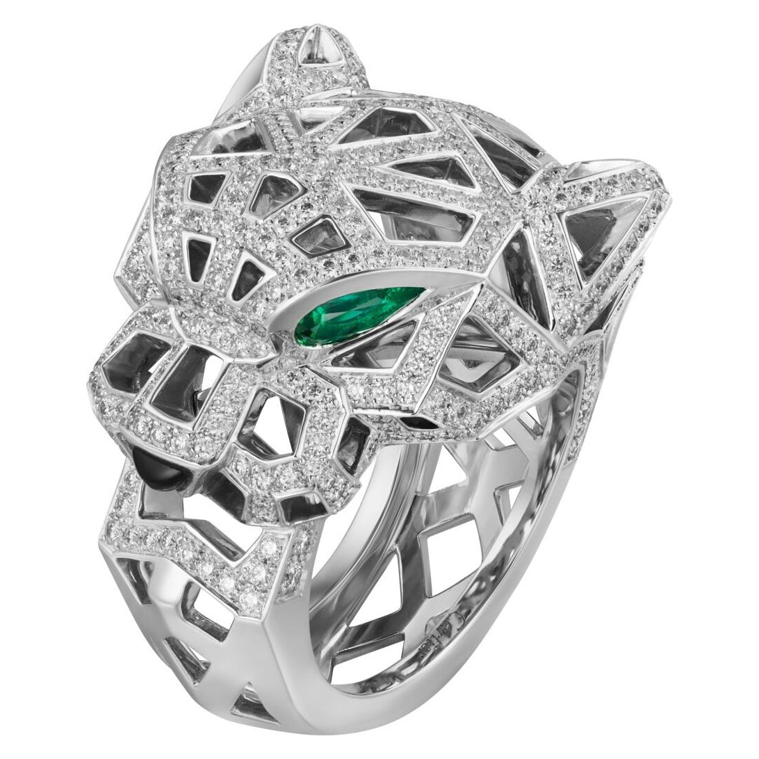 KDY-N4768000 side hollow mechanical leopard ring