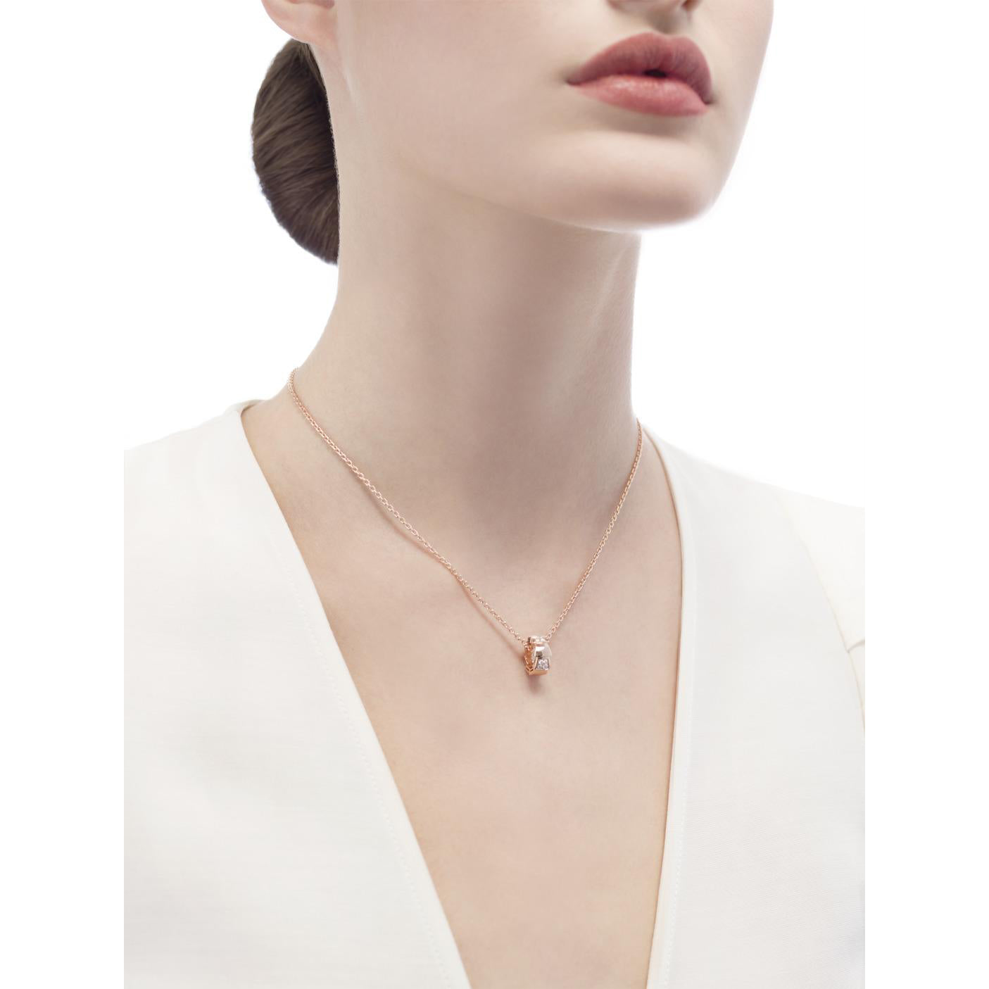 BGL-CL773703蛇半钻吊坠实心底