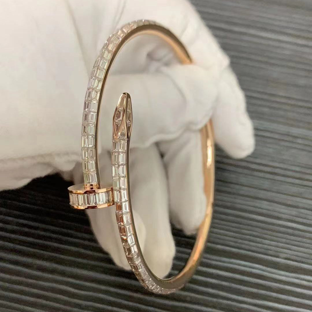 KDY-L2898232 trapezoidal edgeless studded bracelet