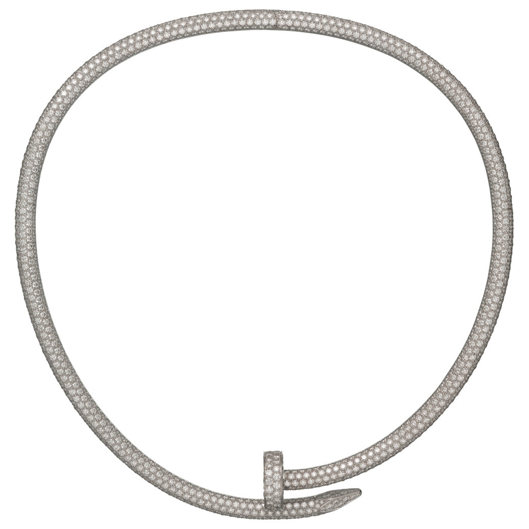 KDY-H7000221 full diamond nail necklace