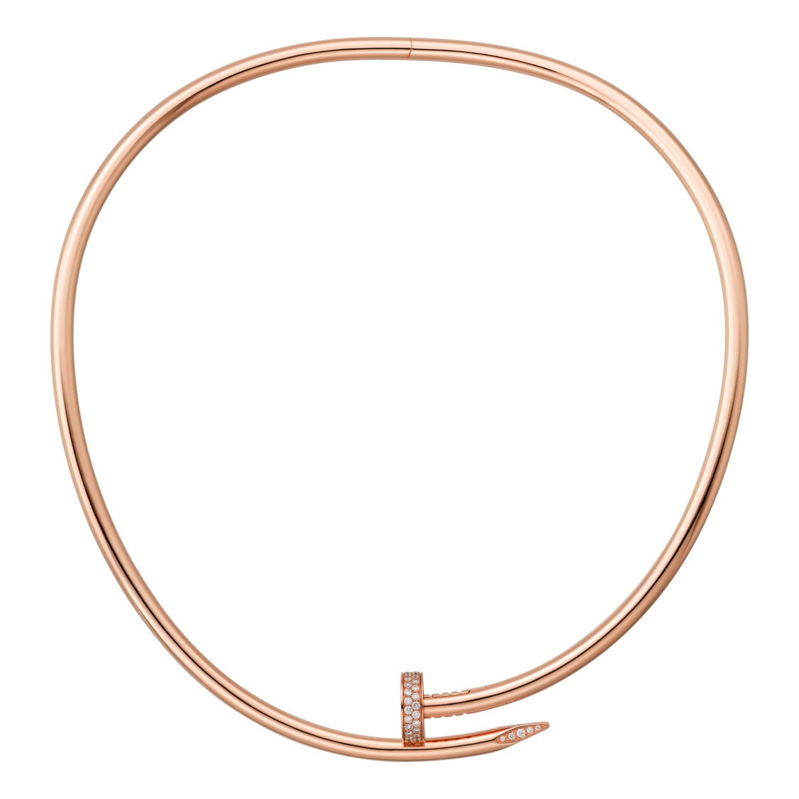 KDY-N7424268 large long nail necklace