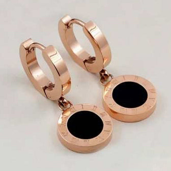 BGL-OR916365 disc round series earrings