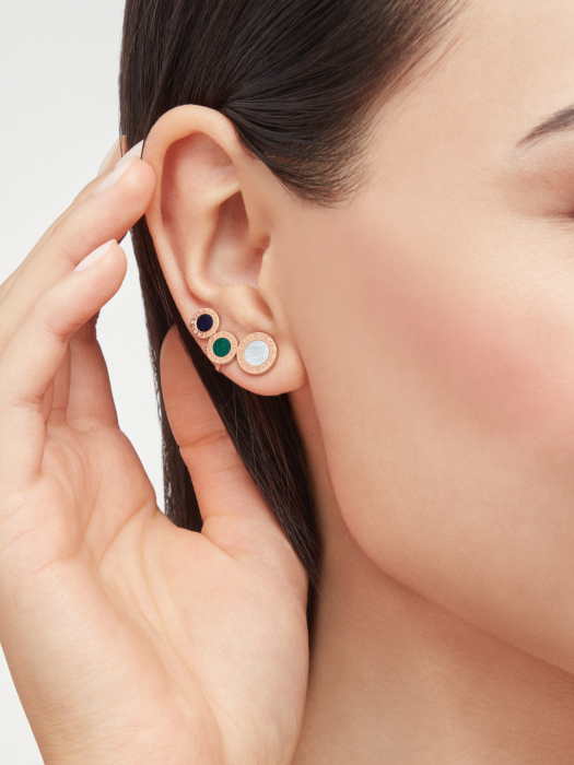BGL-OR858693-356431 Round Series 3 Round Light Gold Earrings