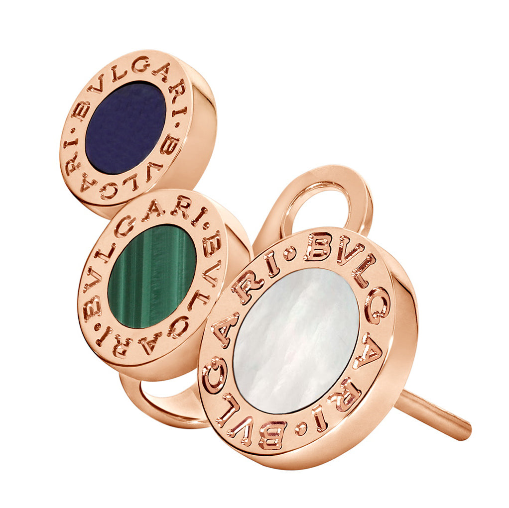 BGL-OR858693-356431 Round Series 3 Round Light Gold Earrings