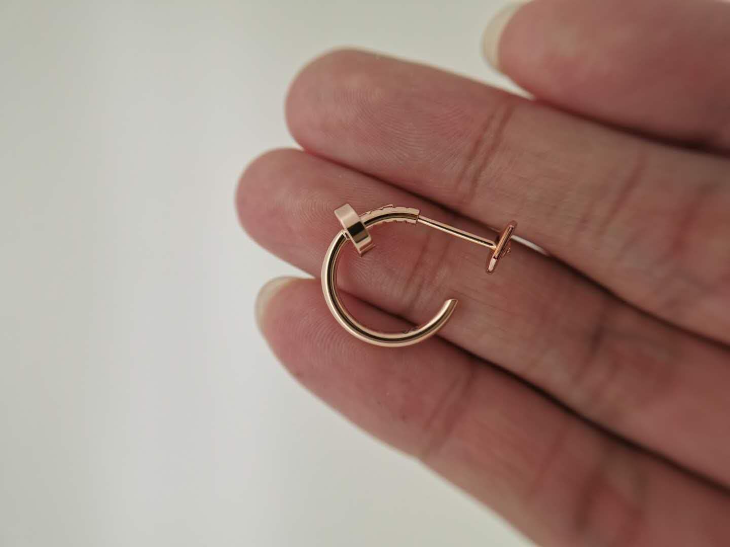 KDY-B8301236 nail guest version earrings