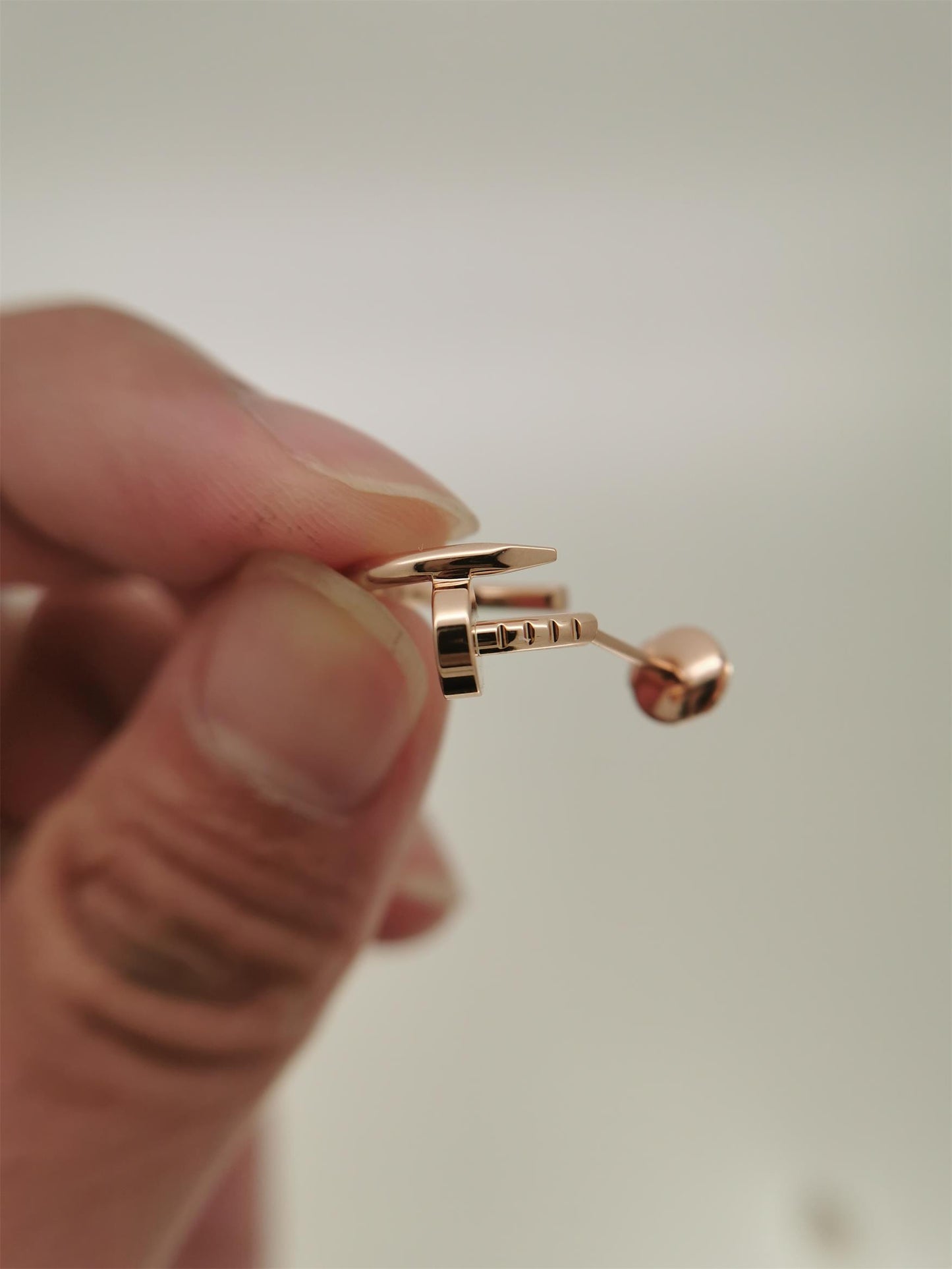 KDY-B8301236 nail guest version earrings