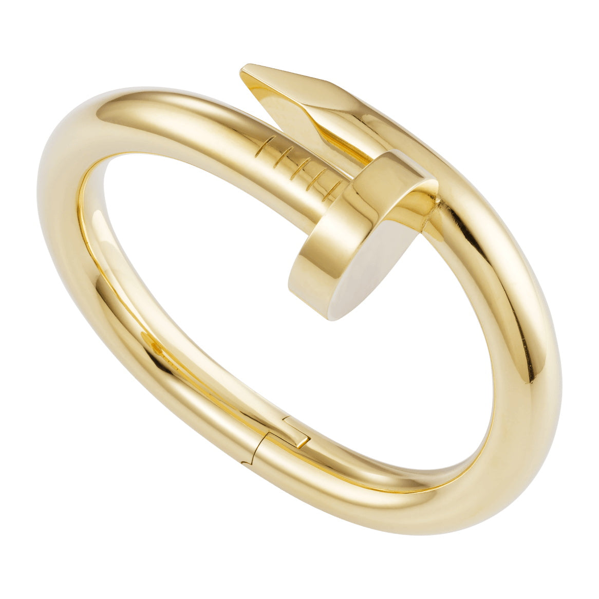 KDY-N6039717 extra large version light gold nail bracelet