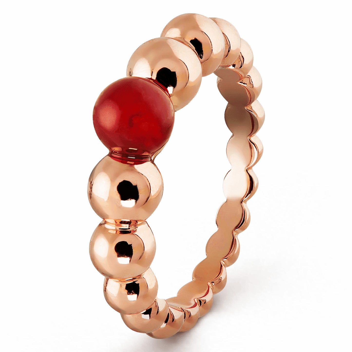 VCARO63F00 agate bead ring 13#