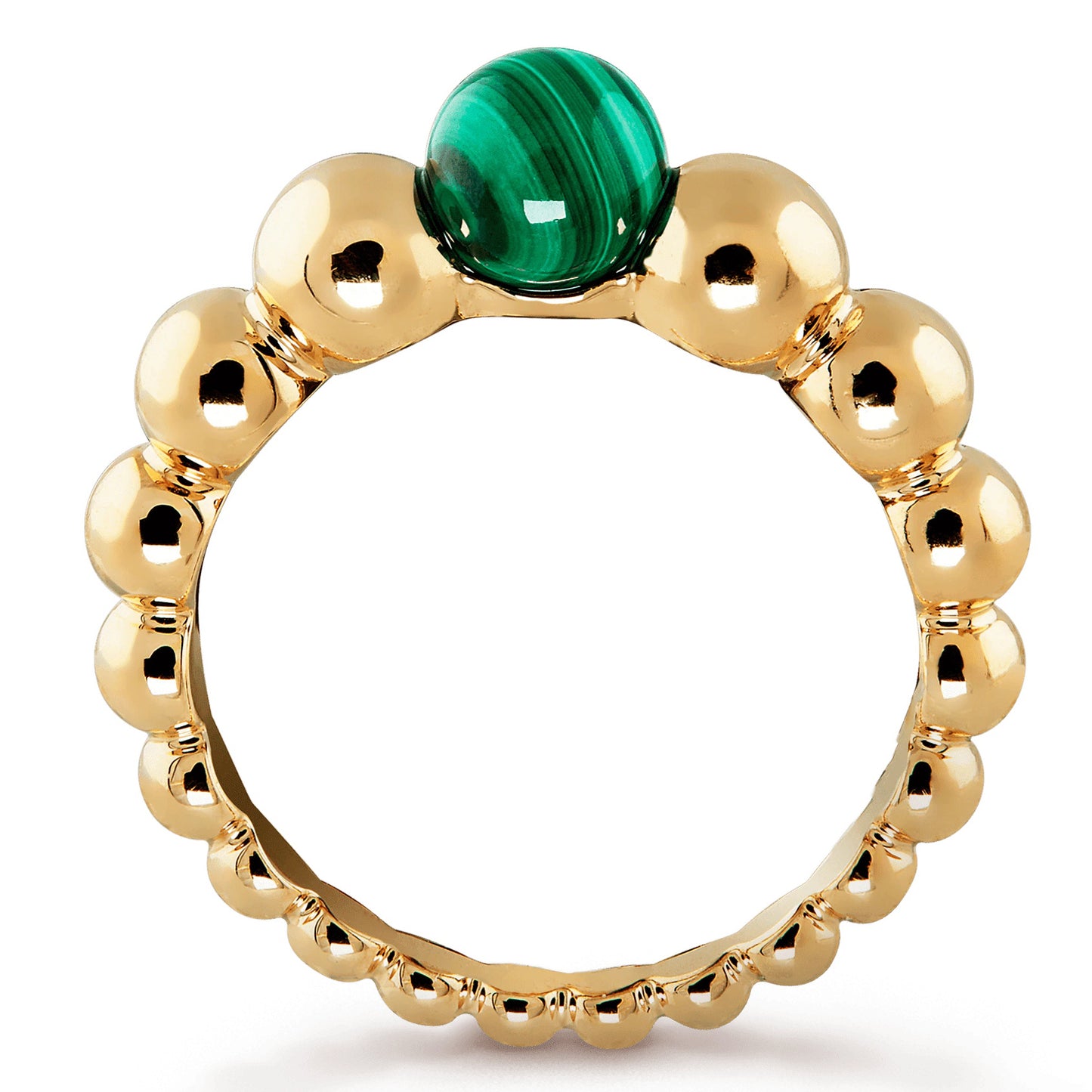 VCARO63F00 agate bead ring 13#