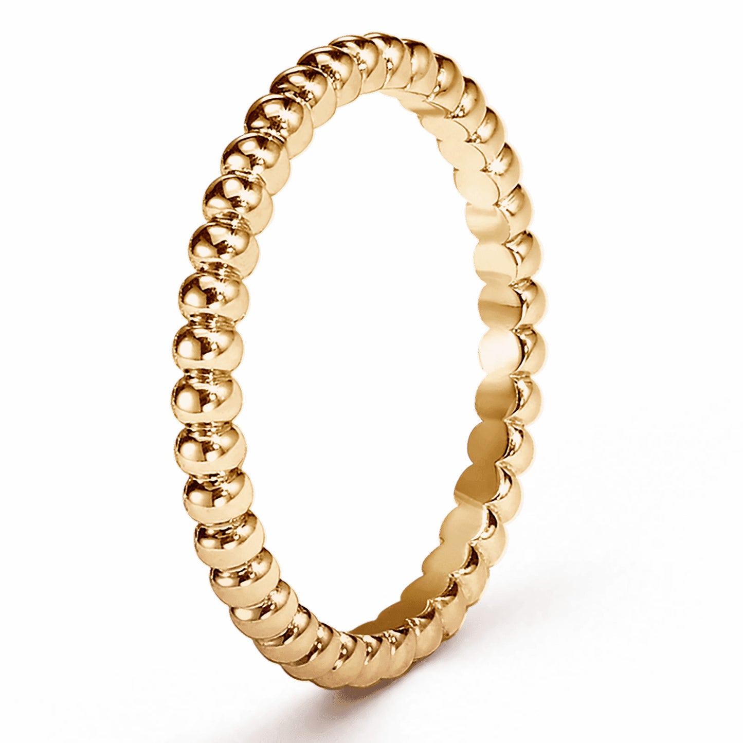 VCARN33000 2.1mm small guest version single row bead ring 15#