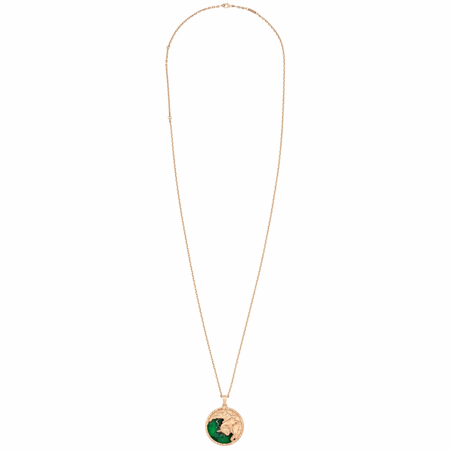 VCARP9RA00 26mm Agate Taurus Pendant