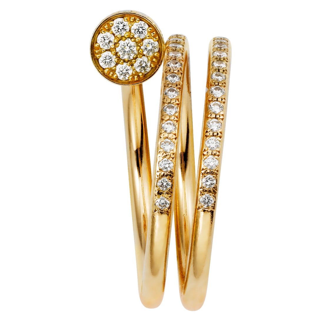 KDY-B4211900 two-circle nail ring