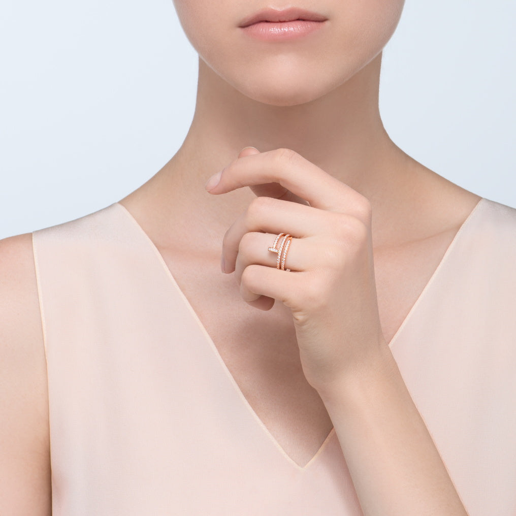 KDY-B4211900 two-circle nail ring