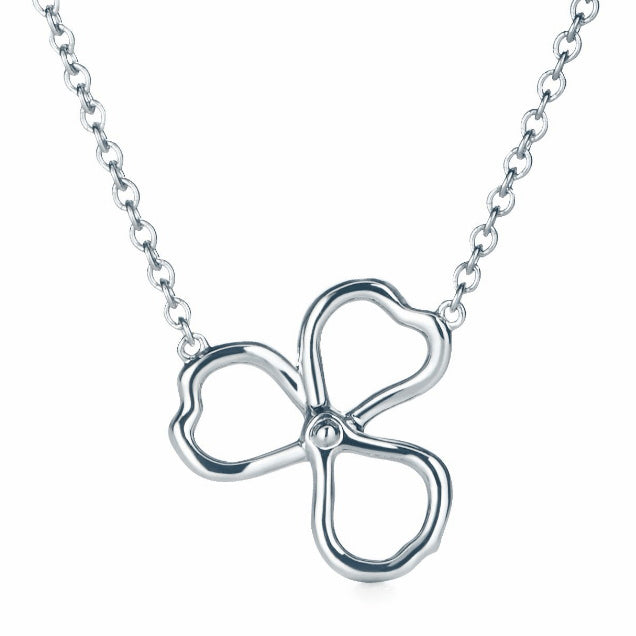 TIF-48756995 guest version small clover diamond hollow pendant