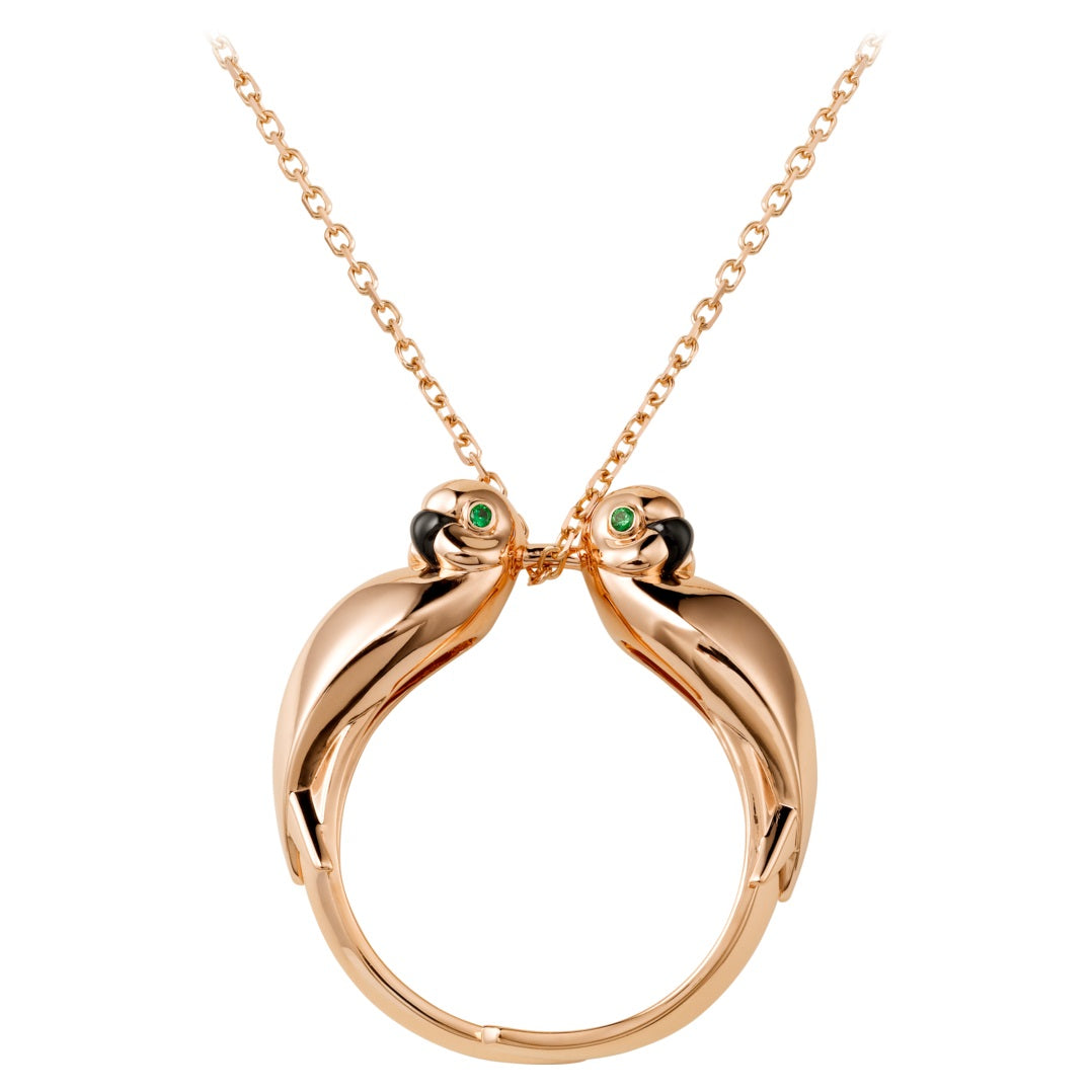 KDY-N7411000 Parrot Lovebird Pendant