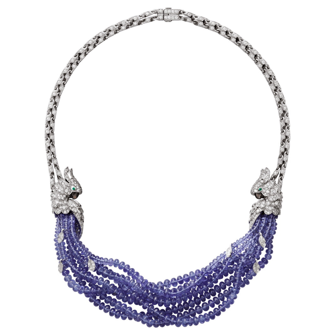 KDY-H7000092 Beaded Parrot Necklace