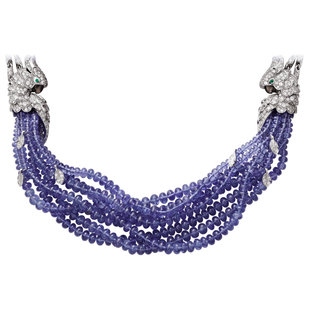 KDY-H7000092 Beaded Parrot Necklace