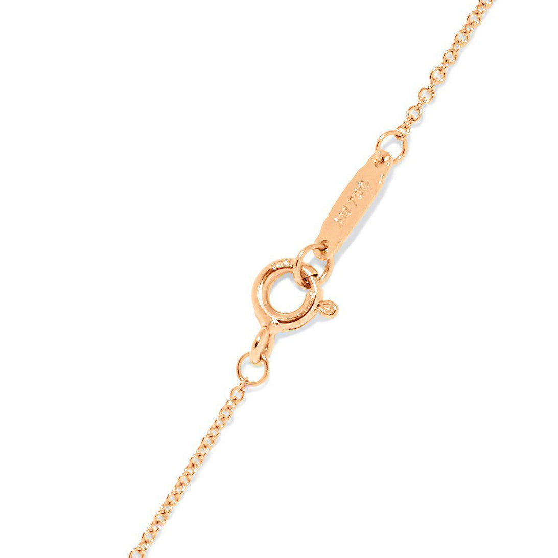 TIF34165781 light gold 8-character (15mm) long necklace