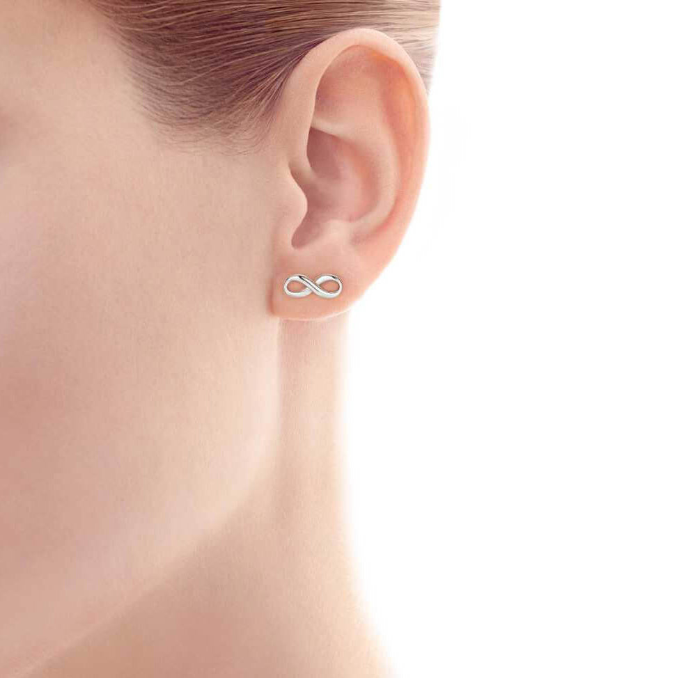 TIF387171548 glossy gold earrings