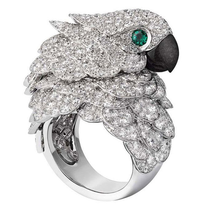 KDY-K1381955 parrot ring (cannot be used as a watch)