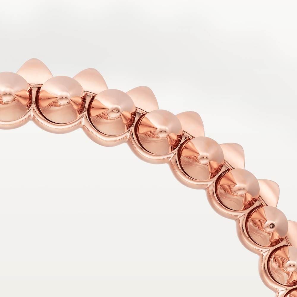 KDY-N6718817 light gold pointed rivet bracelet