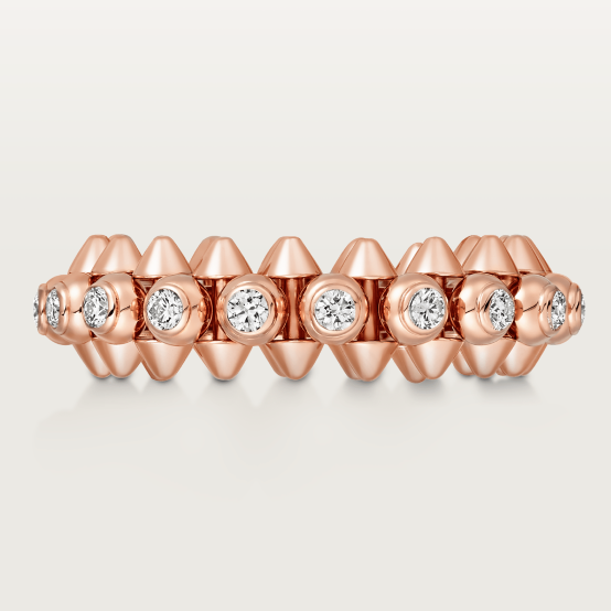 KDY-B7224879 diamond-set cone rivet ring