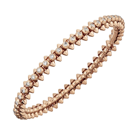 KDY-N6715017 cone pyramid blister rivet bracelet