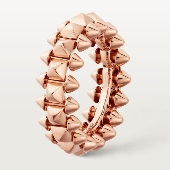 KDY-B4229900 Pyramid Spiral Cone Width 8mm Rivet Ring