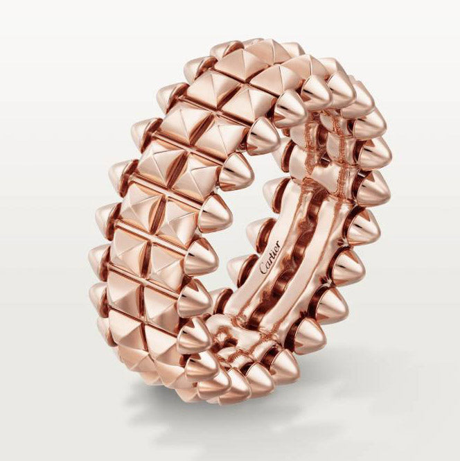 KDY-B4237800 9.3mm double row pyramid rivet ring customer version