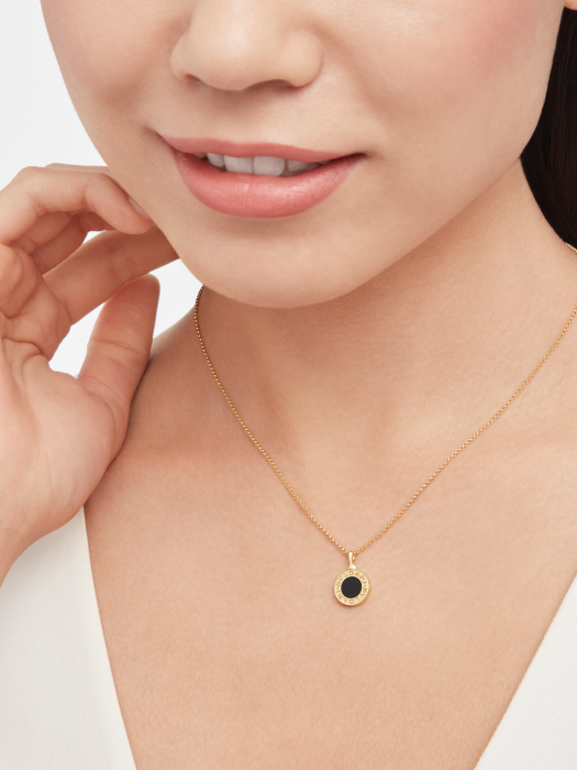 BGL-350554 double-sided agate pendant round series