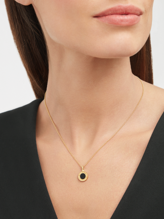 BGL-350554 double-sided agate pendant round series