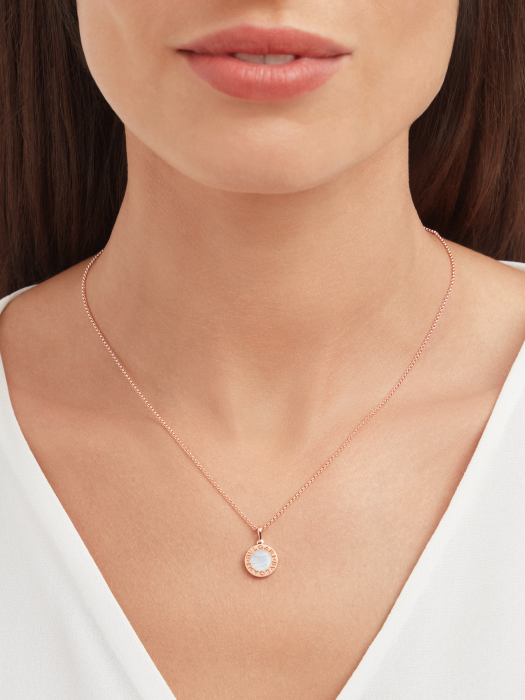 BGL-350553-CL857198 light gold agate round pendant